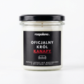Świeca sojowa "OFICJALNY KRÓL KANAPY!"