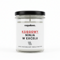 Świeca sojowa "KSIĘGOWY: NINJA W EXCELU"